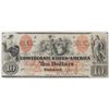 Image 1 : Confederate Currency: September 2, 1861 $10 Confederate States of America - T-22.
