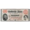 Image 1 : Confederate Currency: September 2, 1861 $10 Confederate States of America - T-24.