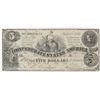 Image 1 : Confederate Currency: September 2, 1861 $5 Confederate States of America - T-36.