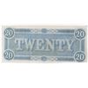 Image 2 : Confederate Currency: February 17, 1864 $20 Confederate States of America - T-67.