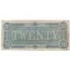 Image 2 : Confederate Currency: February 17, 1864 $20 Confederate States of America - T-67.