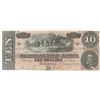 Image 1 : Confederate Currency: February 17, 1864 $10 Confederate States of America - T-68.