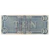 Image 2 : Confederate Currency: February 17, 1864 $10 Confederate States of America - T-68.