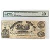 Image 1 : Confederate Currency: September 2, 1861 $100 Confederate States of America - T-13. PMG Certified Ve