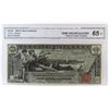 Image 1 : 1896 $1 Silver Certificate (Educational) Note. FR# 224. CGA Certified GU65.
