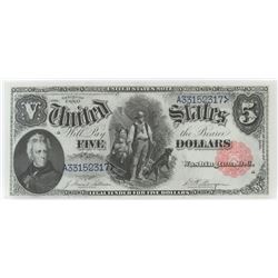 1880 $5 Legal Tender Note. FR# 80.