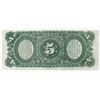 Image 2 : 1869 $5 Legal Tender (Rainbow) Note. FR# 64.