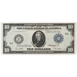 1914 $10 Federal Reserve Note - Philadelphia. FR# 915c.