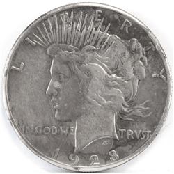 1928 Peace Dollar.