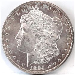 1884 CC Morgan Dollar.