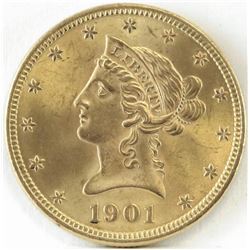 1901 $10 Liberty Gold.