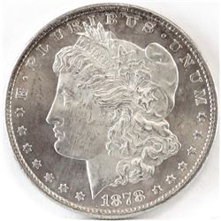 1878 S Morgan Dollar.