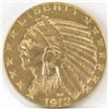 Image 1 : 1912 $5 Indian Gold.