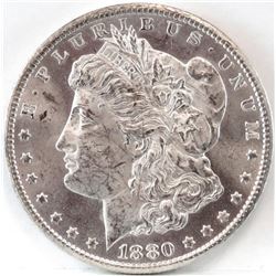 1880 CC Morgan Dollar - VAM 5 - 8/7 High Overdate - Top 100.