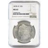 Image 1 : Lot of (10) 1878 CC Morgan Dollars. Includes (1) NGC Certified MS63  (9) Raw.