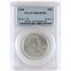 Image 1 : Lot of (2) PCGS Certified Franklin Half Dollars includes 1948 MS64FBL  1948 D MS64FBL.
