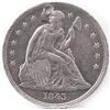 Image 1 : Lot of (2) Seated Liberty Dollars includes 1843  1872 - both holed.