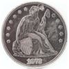 Image 3 : Lot of (2) Seated Liberty Dollars includes 1843  1872 - both holed.
