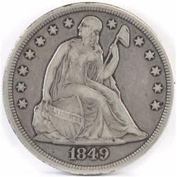 1849 Seated Liberty Dollar.