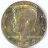 1967 Kennedy Half Dollar - Rainbow Toned!