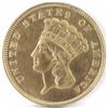 Image 2 : 1878 $3 Indian Princess Gold.