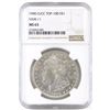 Image 2 : 1900 O/CC Morgan Dollar - Top 100 VAM-11. NGC Certified MS63.