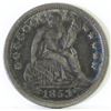 Image 1 : 1853 O Seated Liberty Dime - with Arrows - breen 3281.