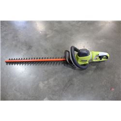 RYOBI ELECTRIC HEDGE TRIMMER