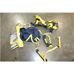 BAG OF FALL ARREST EQUIPMENT