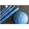 Image 2 : TWO BEACH UMBRELLAS AND EXERCISE BOUNCER