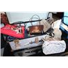 Image 2 : GREY STORAGE TRUNK WITH PURSES, MARILYN MONROE PURSE