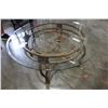 Image 1 : MODERN BEVELLED GLASSTOP COFFEE TABLE