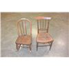 Image 1 : 1920S KIDS CHAIR AND HAND MADE BENTWOOD ROCKING CHAIR