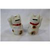 Image 2 : 2 LUCKY CAT FIGURES