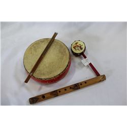 LOT OF EASTERN MUSICAL INSTRUMENTS