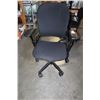 Image 1 : ROLLING BLACK OFFICE CHAIR