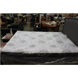 AS NEW FLOOR MODEL SEALY EURO TOP POCKET COIL MATTRESS MEDIUM FIRM RETAIL $1199