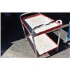 Image 2 : ROLLING 2-TIER SHOP CART