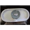 Image 1 : LARGE HEAVY ITALIAN SERVING TRAY AND SERVING PLATES