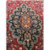 Image 2 : NEW, LARGE 3X2 METER 100% WOOL HAND MADE/KNOTTED MAHSHAD RED/ NAVY BLUE PERSIAN CARPET, 45-50 KNOTS 