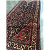Image 2 : NEW, 100% WOOL, HAND MADE/ KNOTTED, 4X1 METER TABRIZ, BLACK, RED, WHITE PERSIAN HALL RUNNER, 45-50 K
