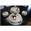 Image 2 : 4 PIECE ITALIAN PORCELAIN LIDDED DRESSER DISHES