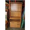 Image 1 : MAPLE DESK WITH SHELVES