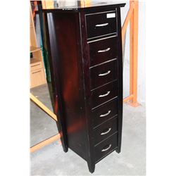 Tall Espresso Finish Lingerie Chest