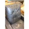 Image 2 : LEATHER RECLINER CHAIR, AS IS