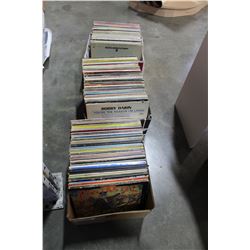 THREE BOXES OF RECORDS