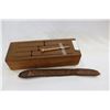 Image 1 : DRUM BOX AND LEAF RATTLE