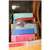 Image 2 : TWO BOXES OF RECORDS CDS AND BOOKS