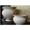 Image 2 : LARGE AND SMALL ITALIAN POTTERY JARDINIERS