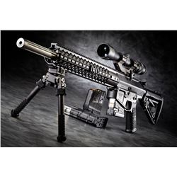 Custom built AR-10 rifle  NOTE: IN-HOUSE BIDDING ONLY